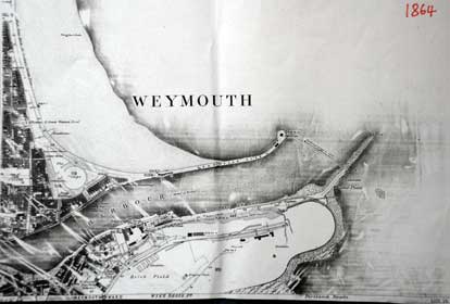 plan of Pavilion site in 1864