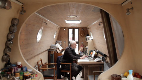 Wimbledon fans on terrace