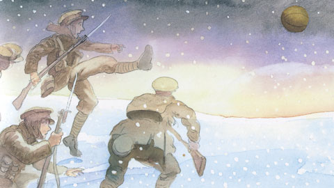 Christmas truce football match